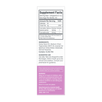 Full Spectrum Tincture 2000mg