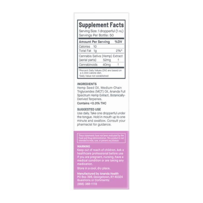 Full Spectrum Tincture 2000mg